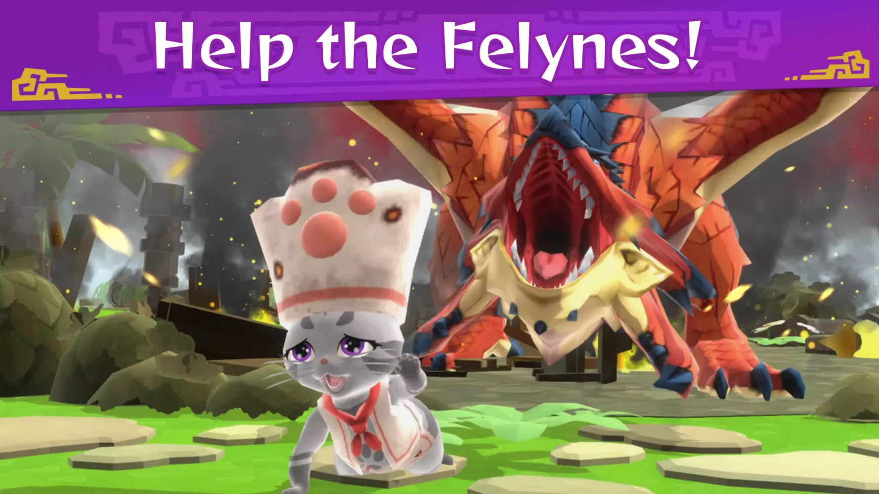 Captures d'écran de Monster Hunter Puzzles