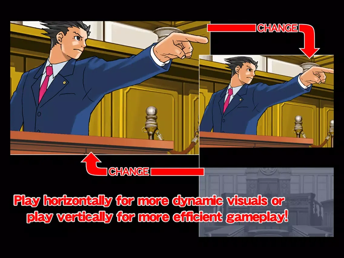 Zrzuty ekranu Ace Attorney Trilogy HD iPad 