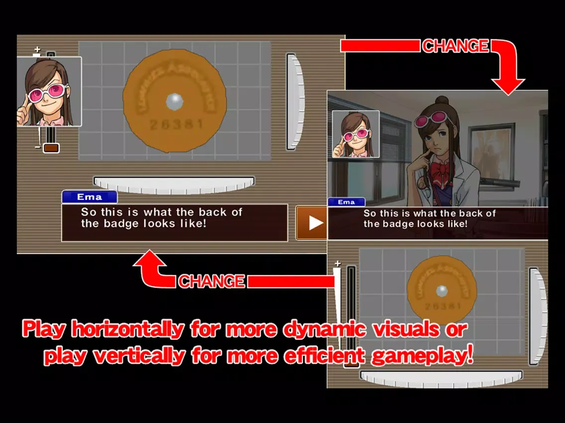 Zrzuty ekranu Ace Attorney Trilogy HD iPad 