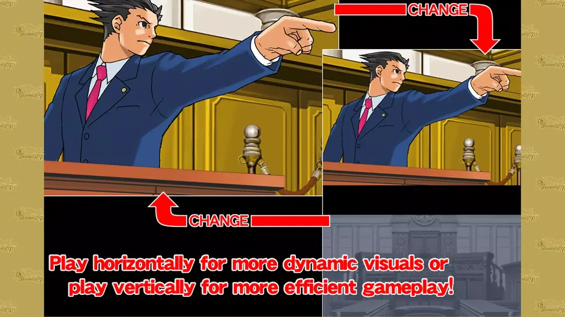 Zrzuty ekranu Ace Attorney Trilogy HD