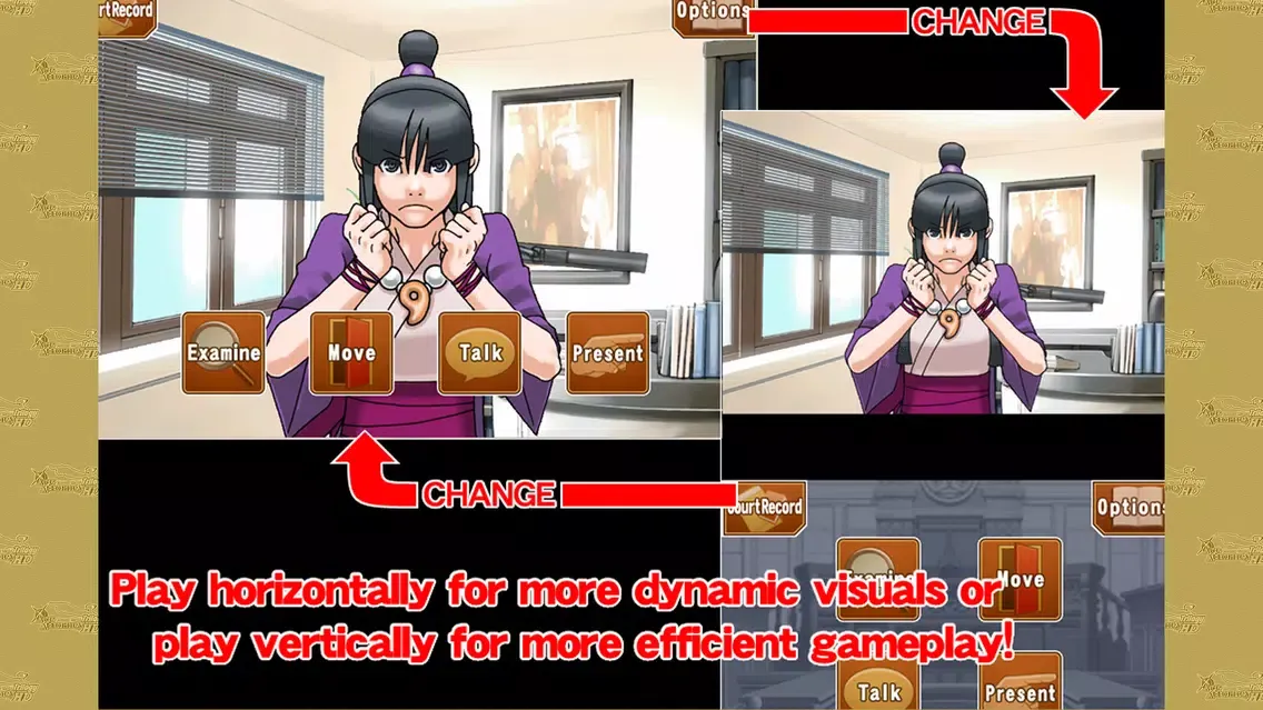Zrzuty ekranu Ace Attorney Trilogy HD