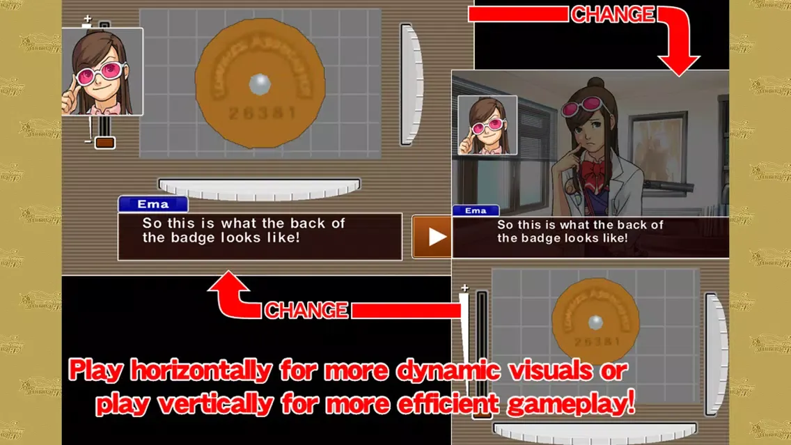 Zrzuty ekranu Ace Attorney Trilogy HD