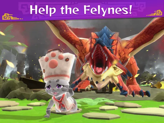 Monster Hunter Puzzles iPad  Screenshots
