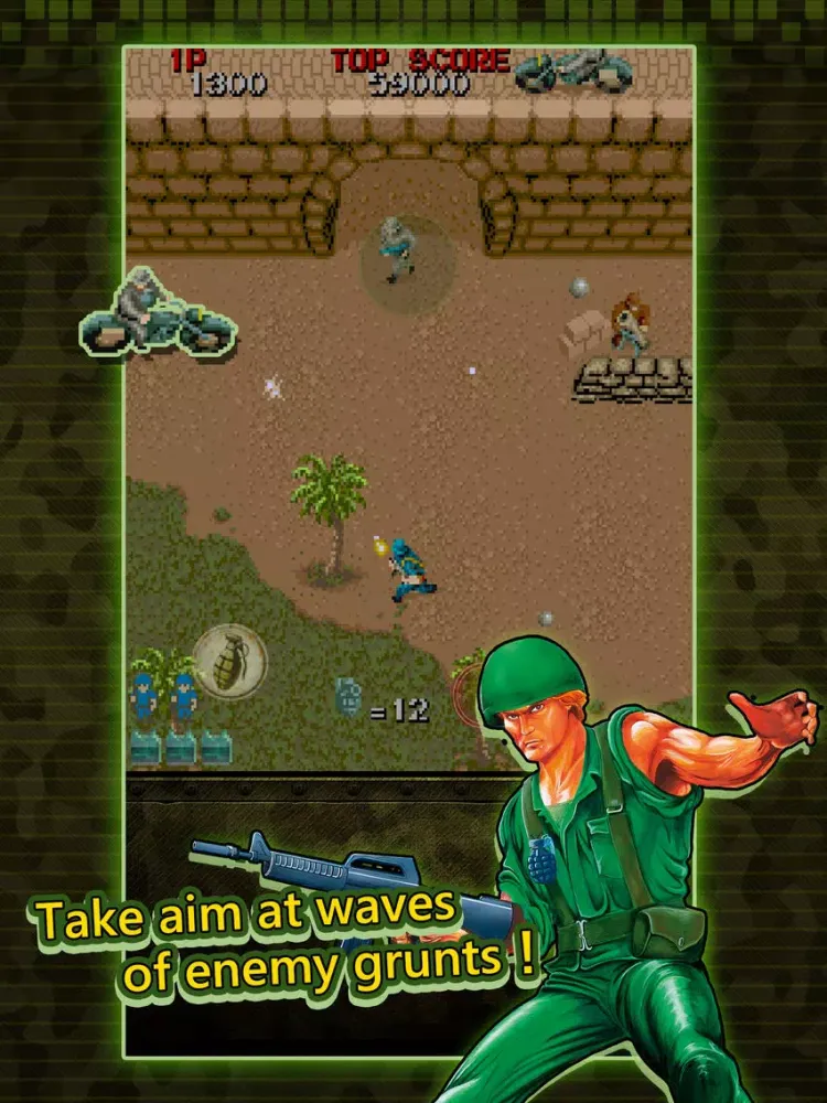 Capturas de pantalla de Wolf of the Battlefield : Commando MOBILE iPad 