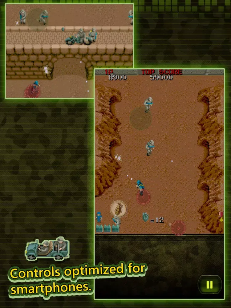 Capturas de pantalla de Wolf of the Battlefield : Commando MOBILE iPad 