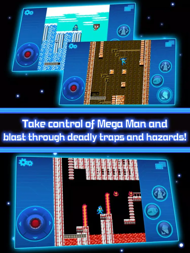 Ảnh chụp màn hình của MEGA MAN MOBILE iPad 