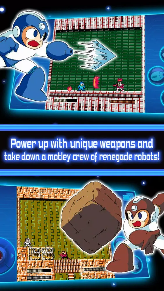 Ảnh chụp màn hình của MEGA MAN MOBILE