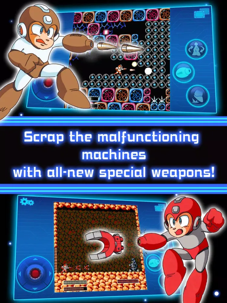تصاویر MEGA MAN 3 MOBILE iPad 