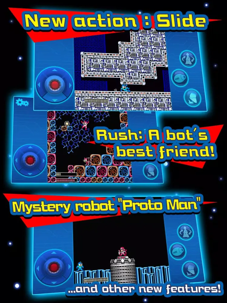 تصاویر MEGA MAN 3 MOBILE iPad 
