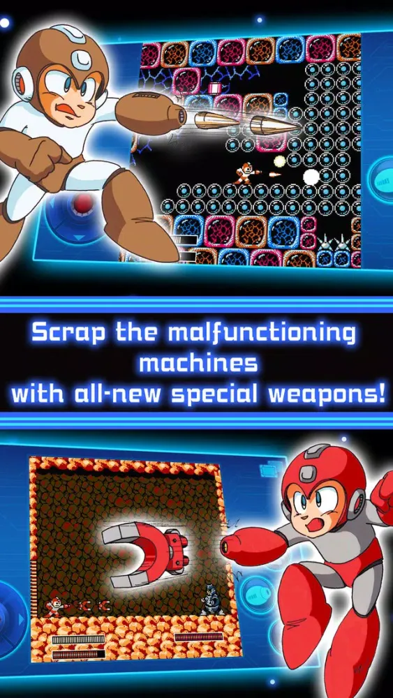 تصاویر MEGA MAN 3 MOBILE