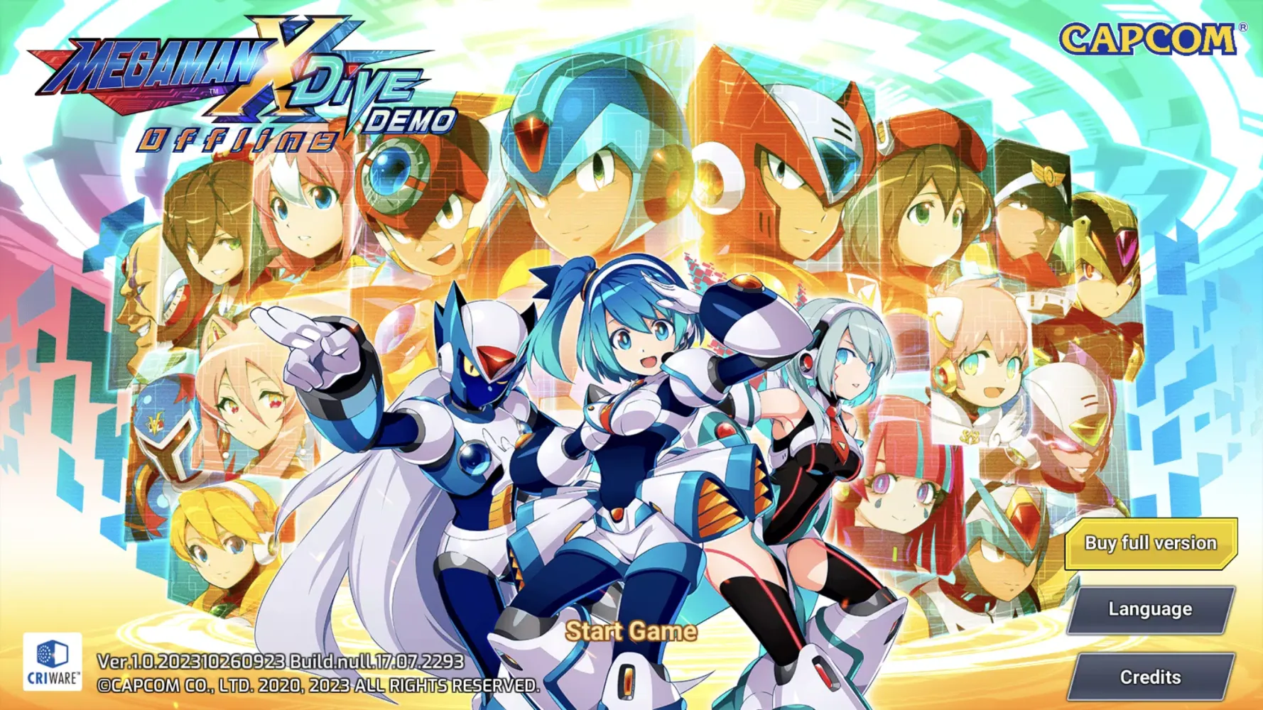 MEGA MAN X DiVE Offline Demo应用截图