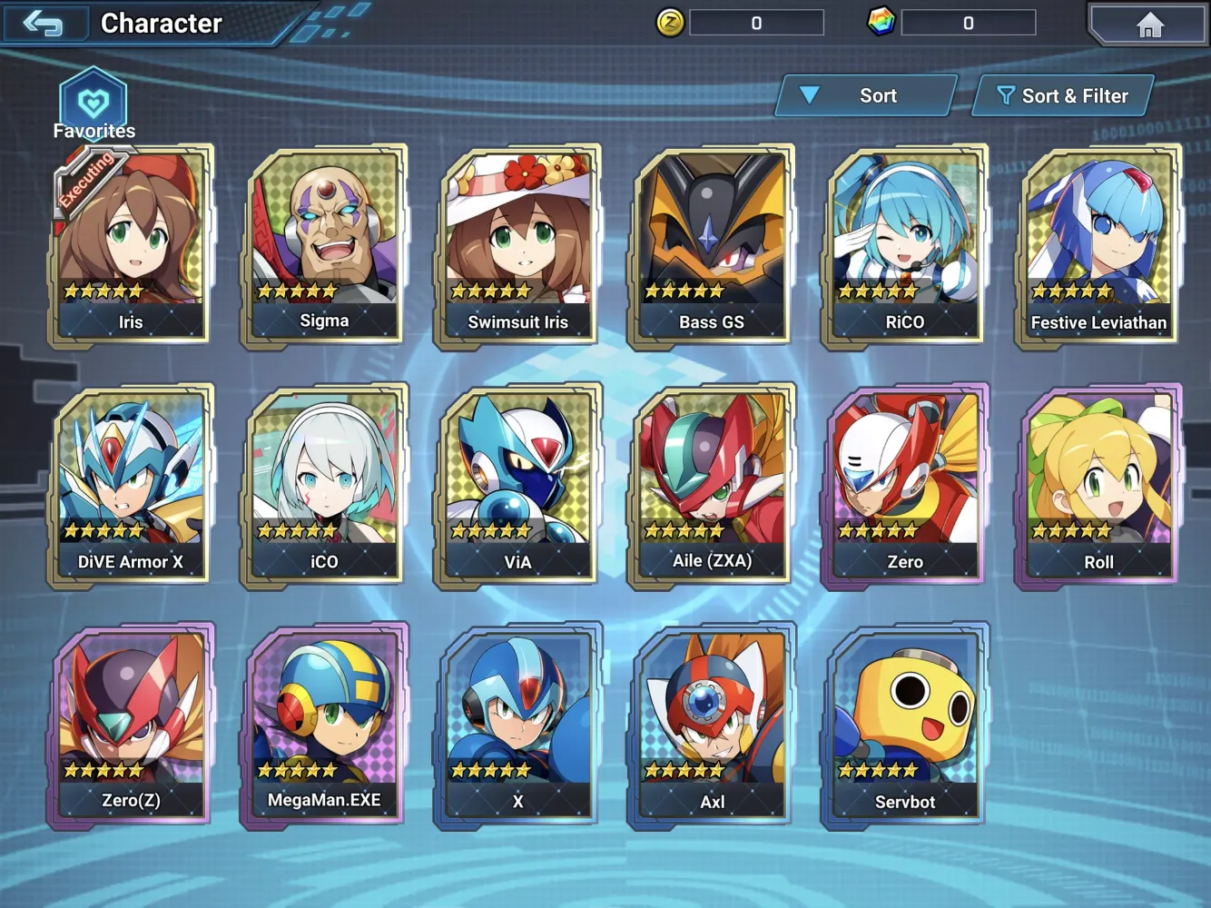 MEGA MAN X DiVE Offline Demo应用截图