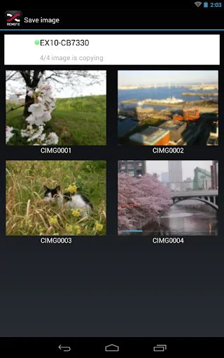 EXILIM Remote应用截图