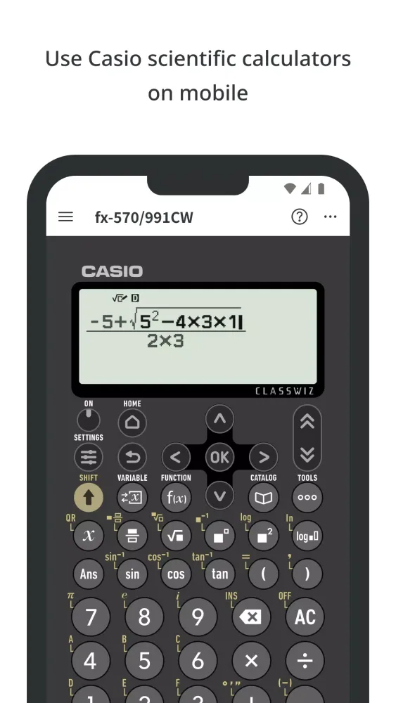 تصاویر ClassWiz Calc