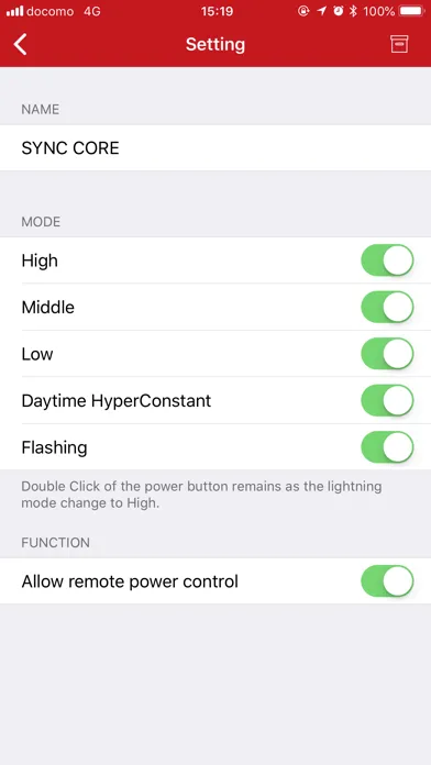 Tangkapan layar CatEyeSYNC