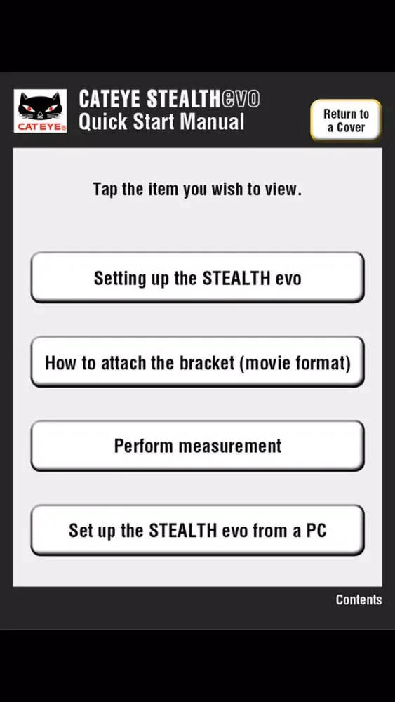 Stealth evo Quick Start應用截圖