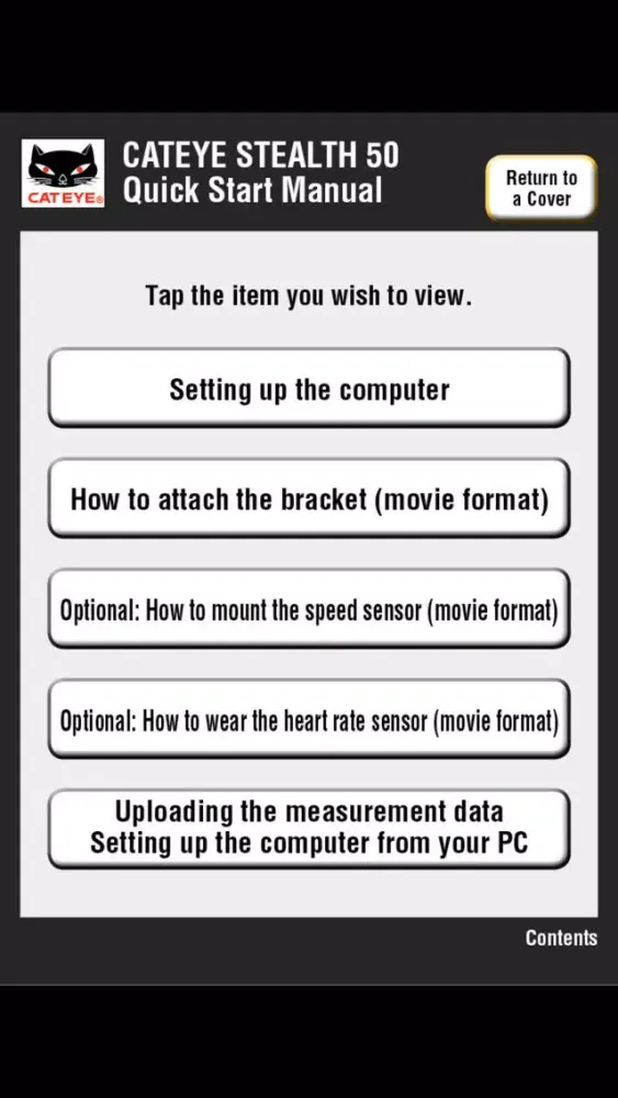 Stealth50 Quick Start スクリーンショット