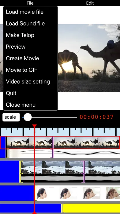 Screenshot di EditVideo Edit Multiple video