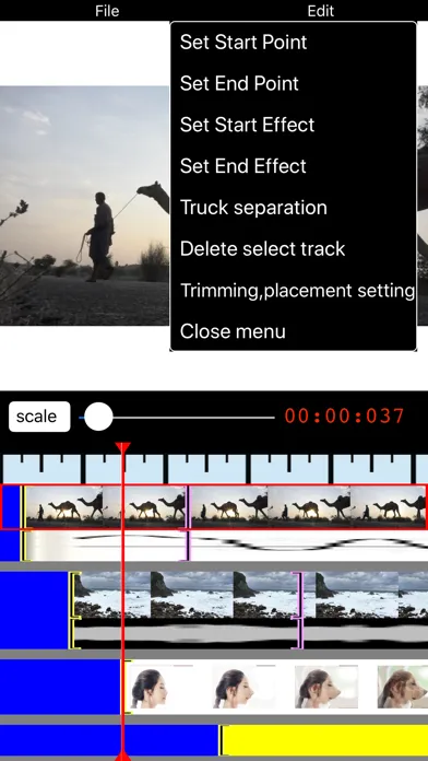 Screenshot di EditVideo Edit Multiple video
