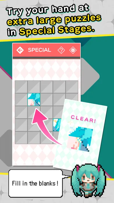 Hatsune Miku Logic Paint Screenshots