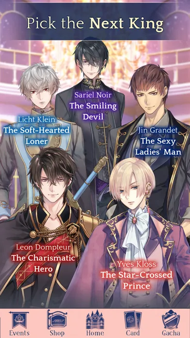Ikemen Prince Otome Game 스크린샷