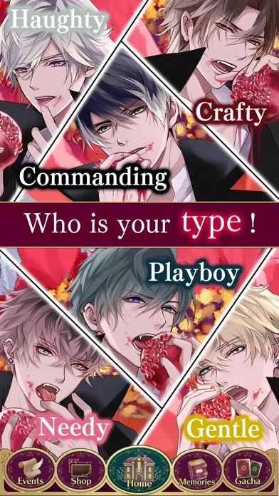 Tangkapan layar Ikemen Vampire Otome Gam‪e
