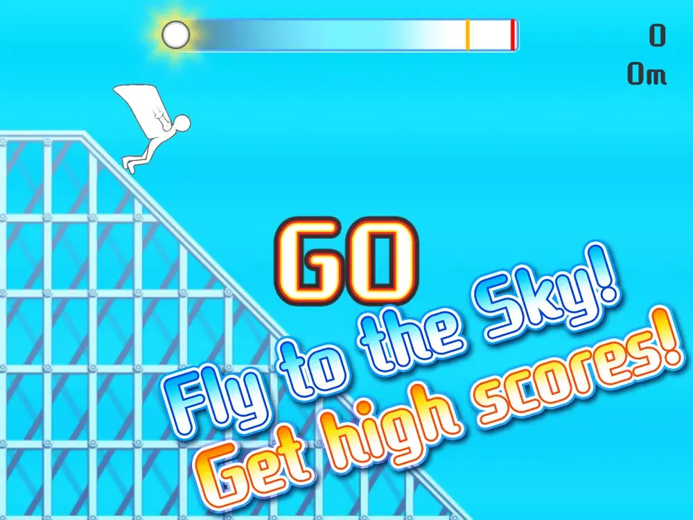 Скриншоты Fly to the Sky! Flying Man iPad 