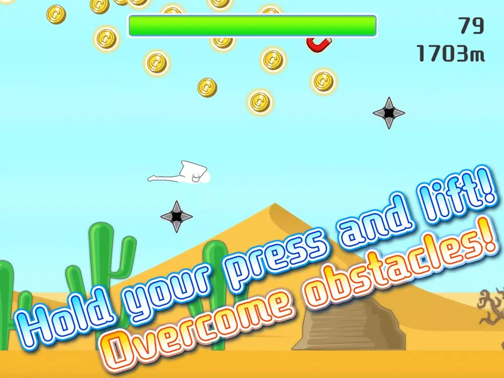 Скриншоты Fly to the Sky! Flying Man iPad 
