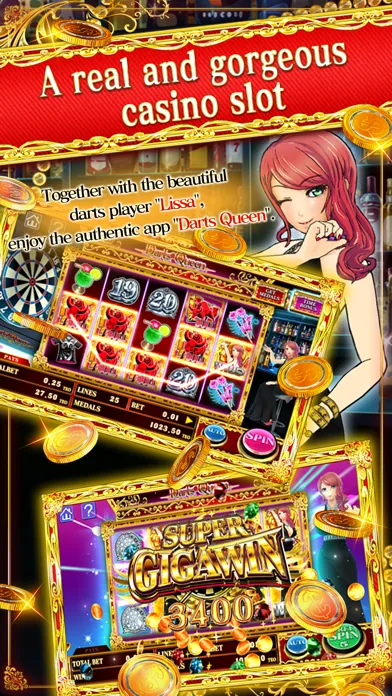 Capturas de tela do Darts Queen - VIDEO SLOT