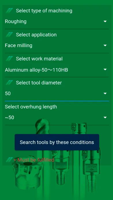 Скриншоты DIJET Machining Calculator