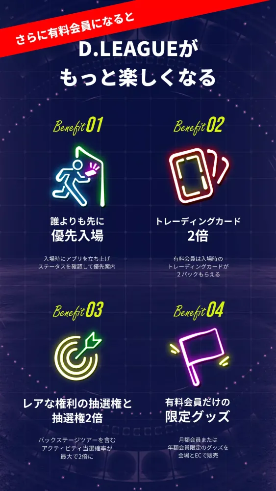 Ảnh chụp màn hình của D.LEAGUEオフィシャルアプリ