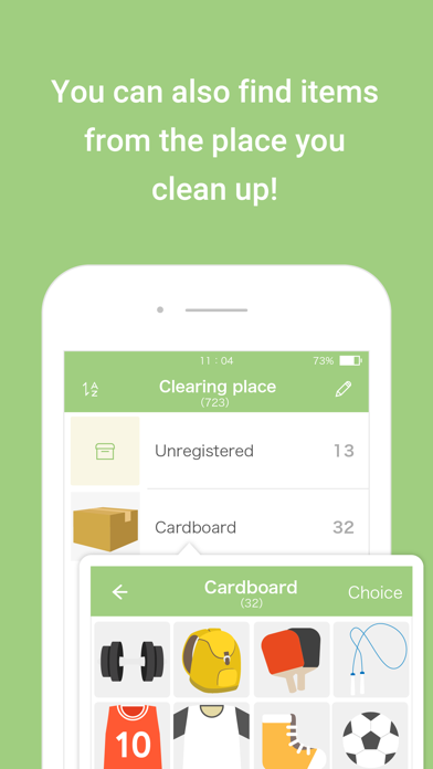 Tangkapan skrin Cleaning management MonoMemo