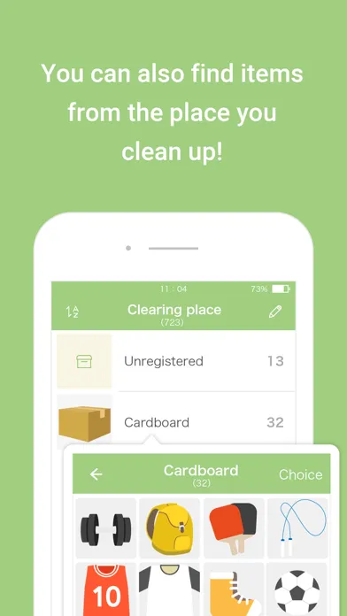 Cleaning management MonoMemo應用截圖