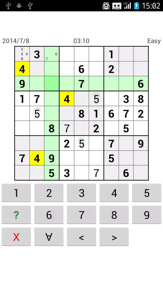 Capturas de pantalla de 100 Years Sudoku
