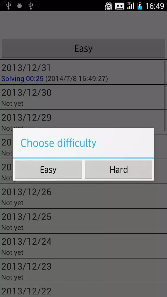 Capturas de pantalla de 100 Years Sudoku