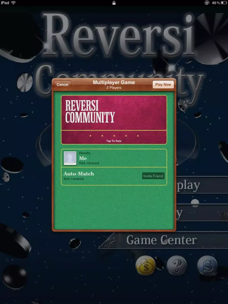 Reversi Community iPad  स्क्रीनशॉट