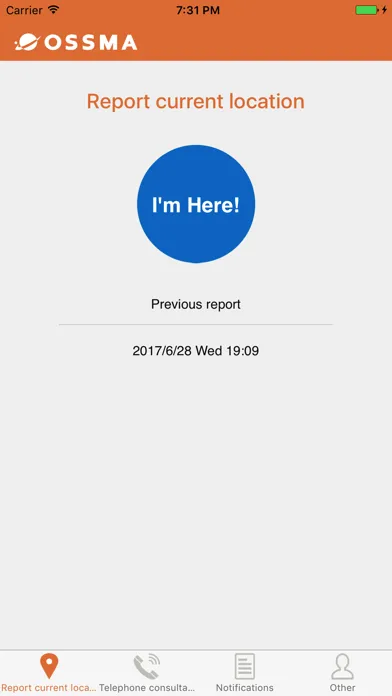 The EAJ OSSMA Locator App应用截图