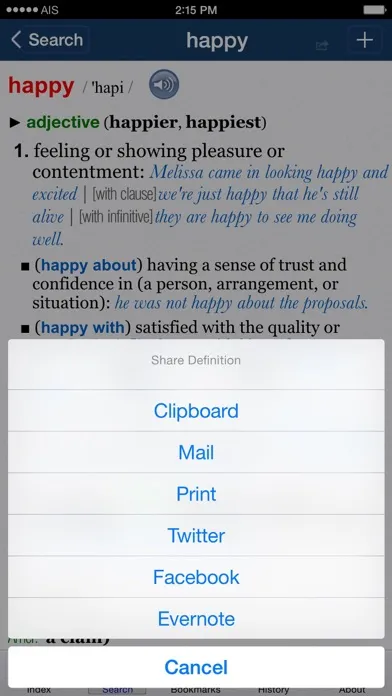 Oxford Dictionary of English.應用截圖