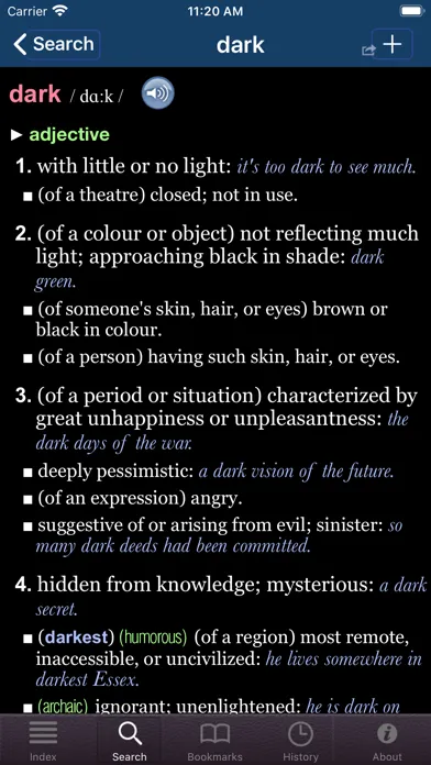 Oxford Dictionary of English.應用截圖