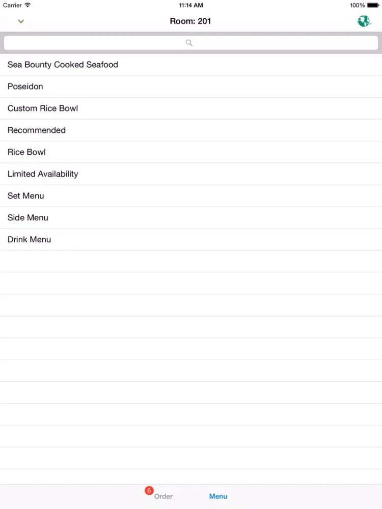 Screenshot di Sekai Menu iPad 