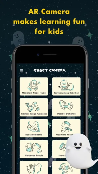 Ảnh chụp màn hình của AR Ghost Camera: Play kids