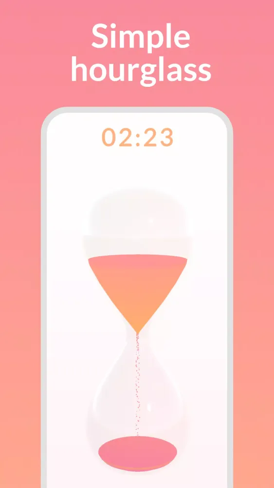 Tangkapan layar Hourglass - Simple Timer