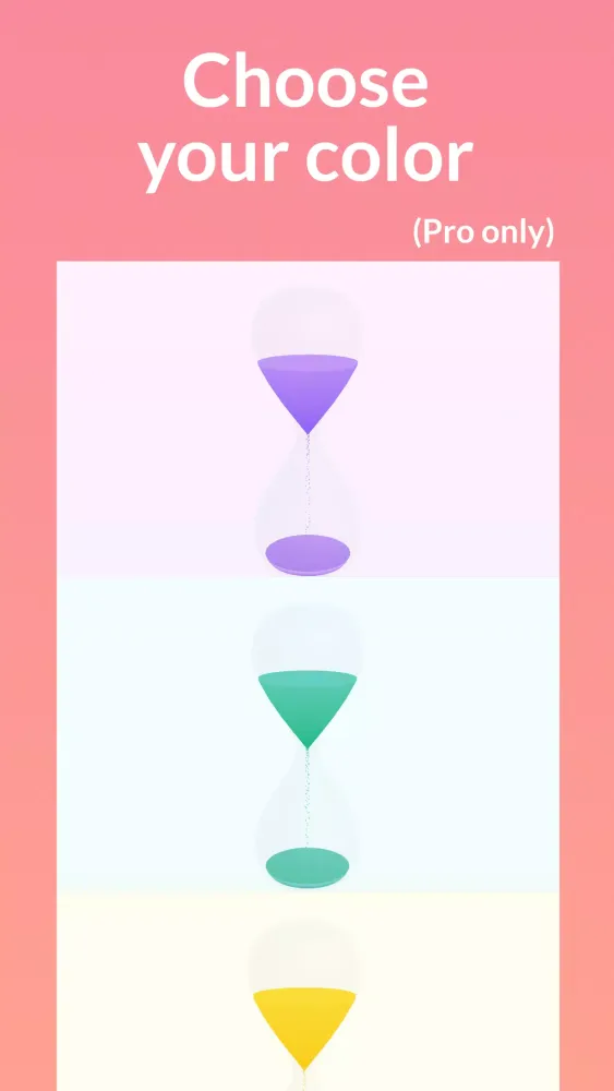 Tangkapan layar Hourglass - Simple Timer