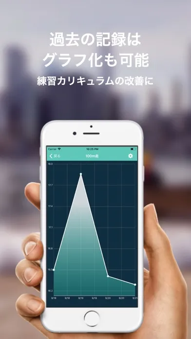 ストップウォッチ＆記録 스크린샷