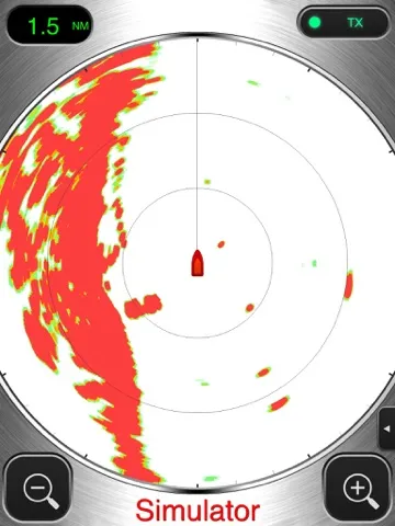 صور Marine Radar Simulator iPad 
