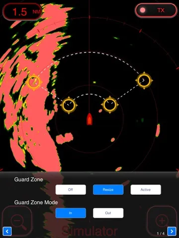 صور Marine Radar Simulator iPad 