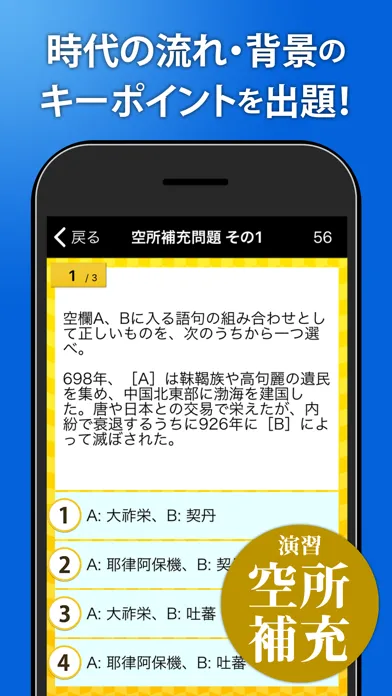 世界史一問一答 （広告非表示版）應用截圖