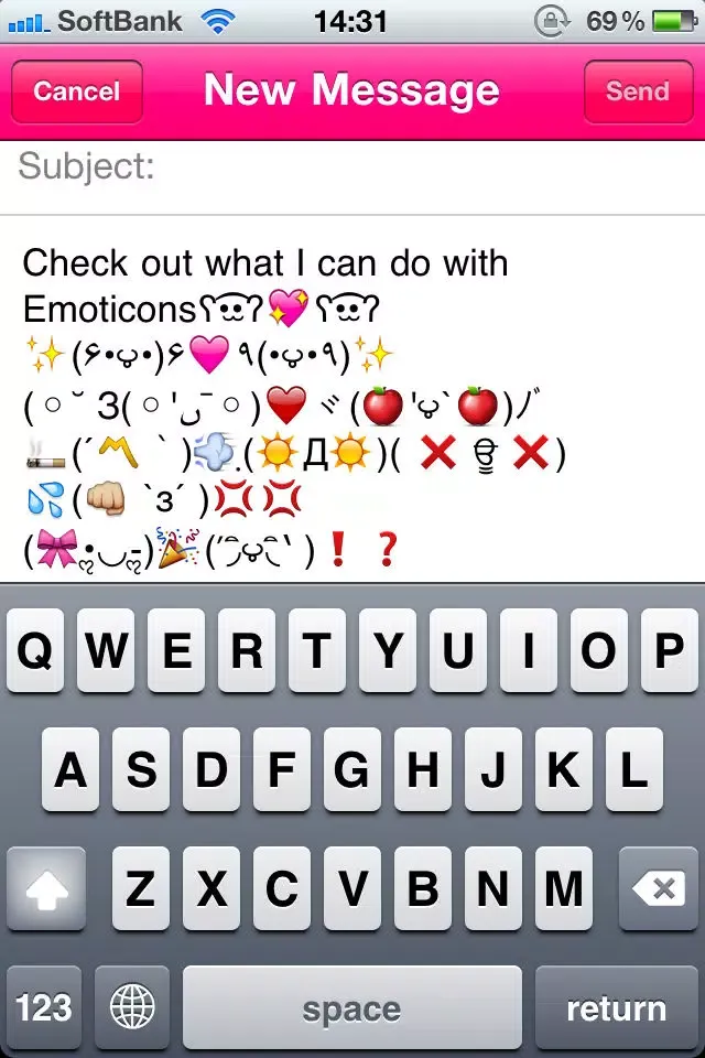 Emoji＆Smiley应用截图
