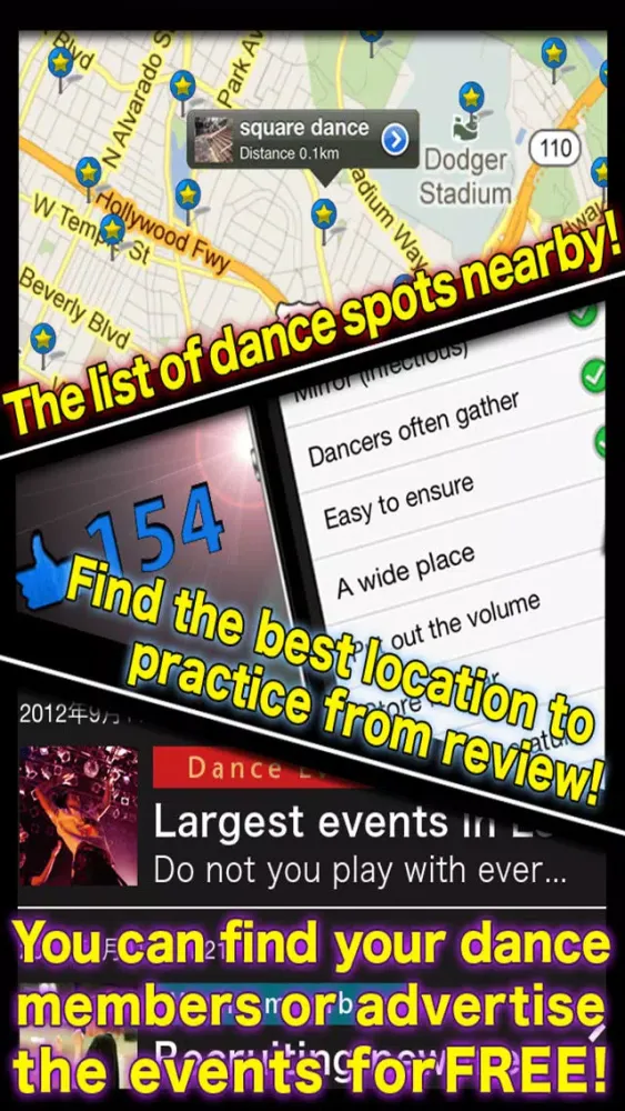 DANCE MAP Screenshots