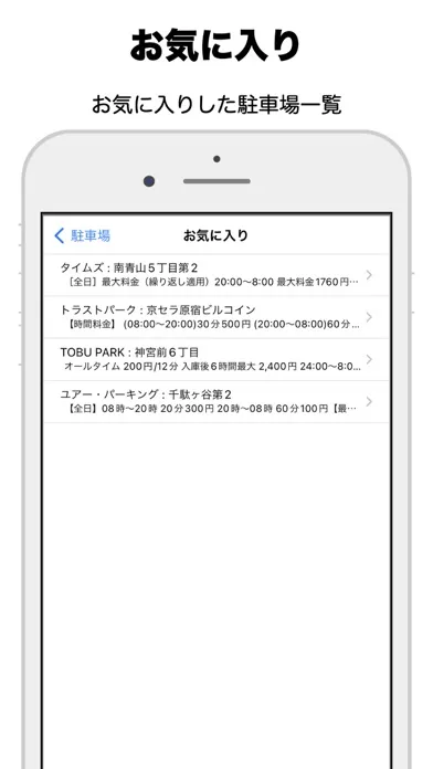 Capturas de tela do 駐車場 - Smart Parking